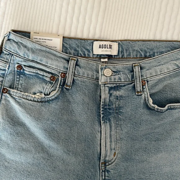 Agolde Merrel Jean Mid Rise Straight - Picture 6 of 8